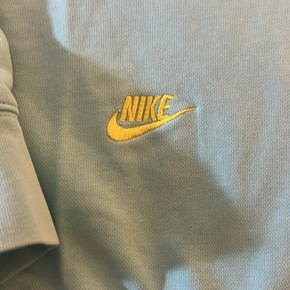 Nike teal blue crewneck sweatshirt.  Men’s M. - Picture 3 of 7